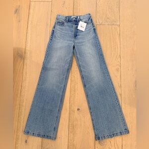 NWT Pistola LANA high waist wide leg jeans in BREAK size 25